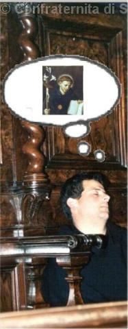 Estasi di un confratello sognando San Nicola