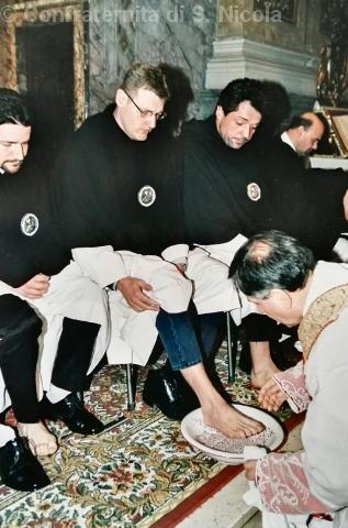 Settimana Santa 'Missa in Coena Domini' Lavanda dei piedi