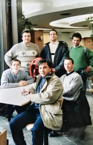 Roma giubileo 2000 - Dopo il pranzo