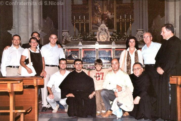 I confratelli di Trani in visita ad Andria insieme ai padri Agostiniani