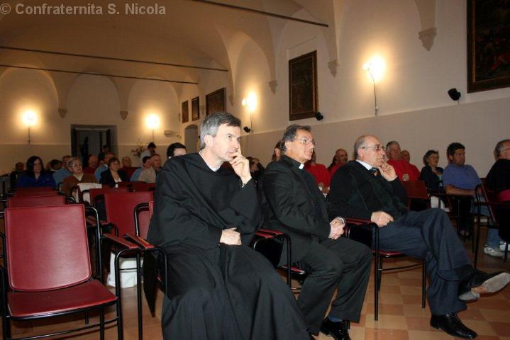 2010 - Il Priore della Basilica R.do Padre Massimo Giustozzo insieme al padre fondatore R.do Padre Bruno Silvestrini