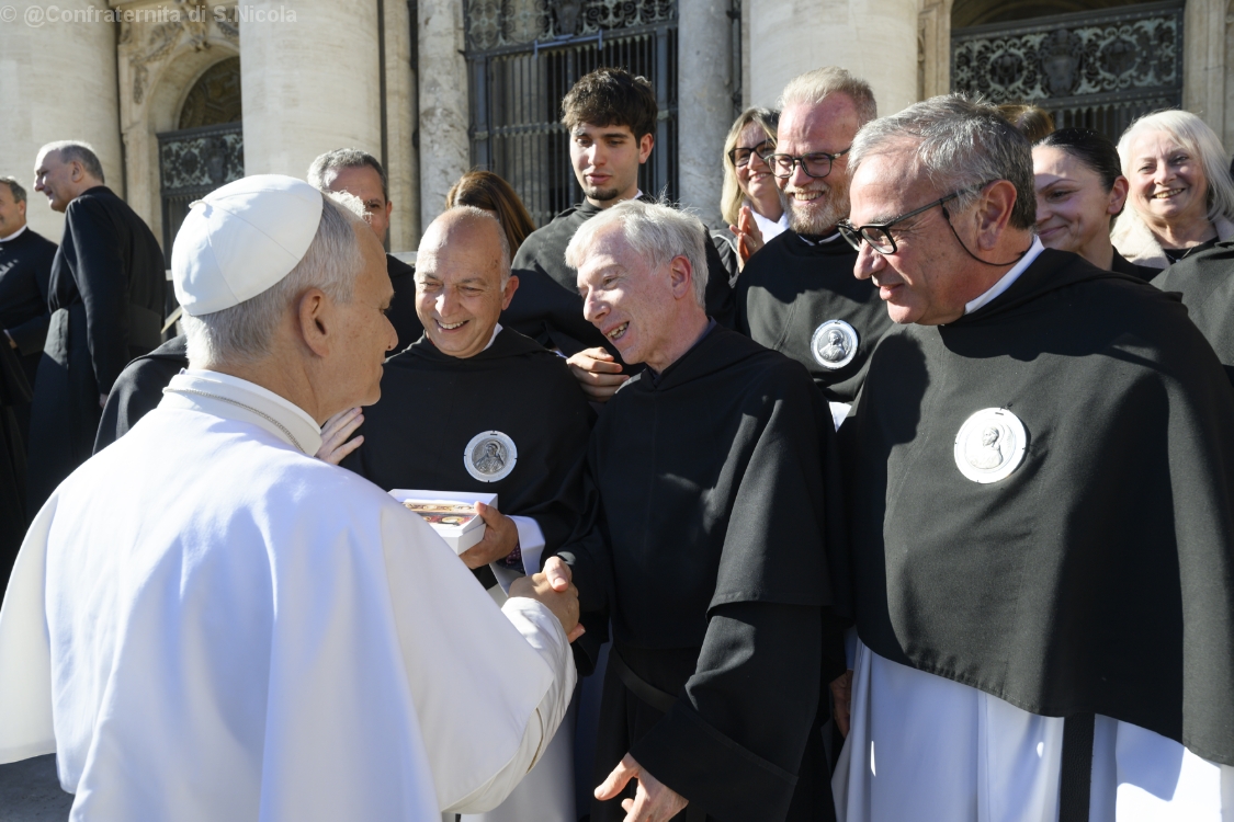 Il Santo Padre con nostro Padre Spirituale