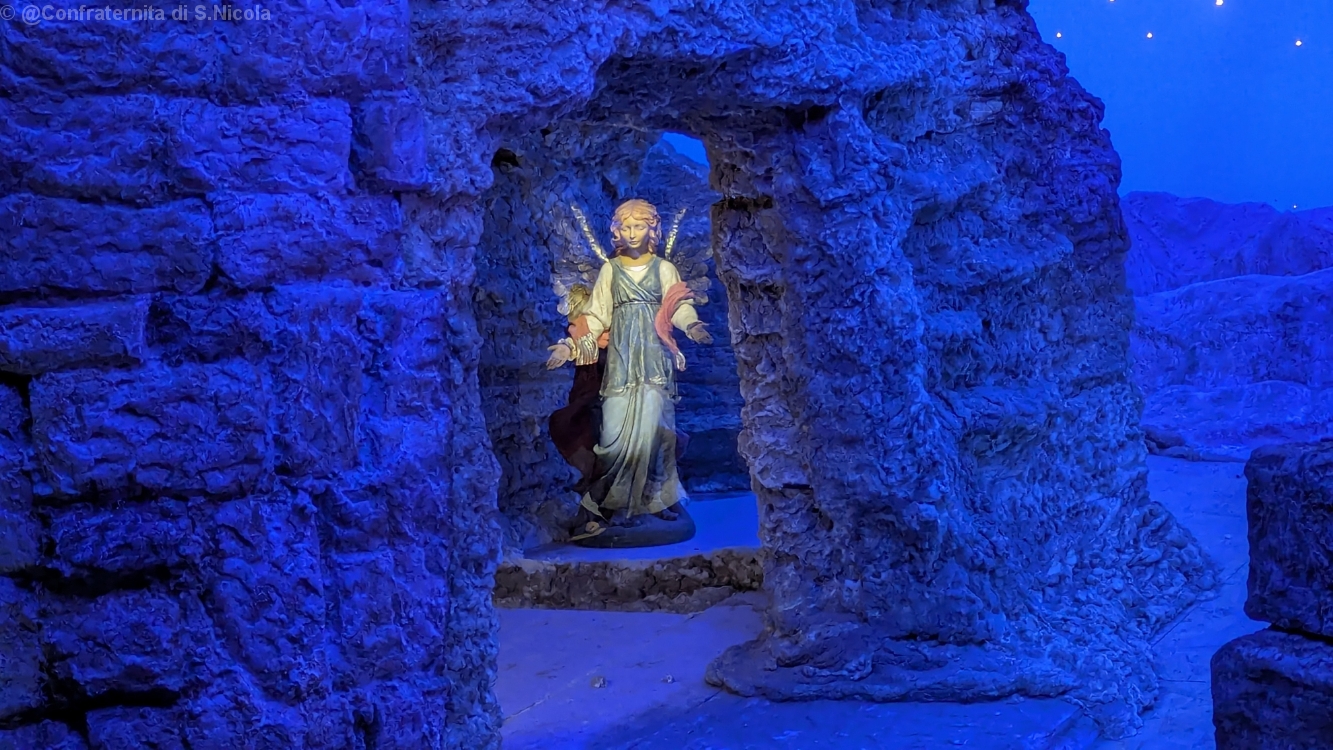 Prova della figura dell'Angelo