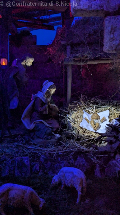 Apertuta del nuono presepe 24 dicembre 2025 Notte di Natale
