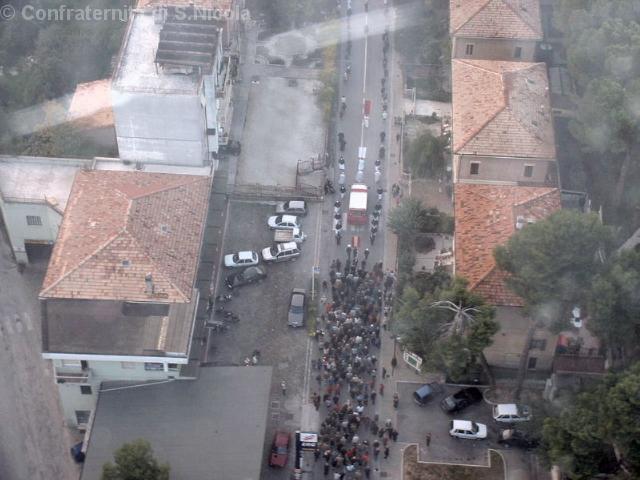 Processione vista dall'alto