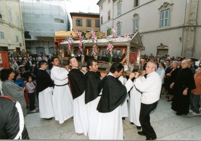 Traslazione in Basilica