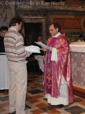 Rito di ingresso di un novizio