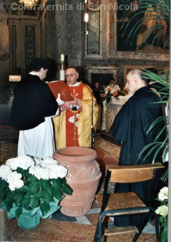 Benedizione dell'acqua lustrale in Basilica