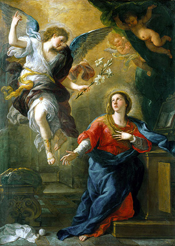 L'Annunciazione dell'Angelo a Maria