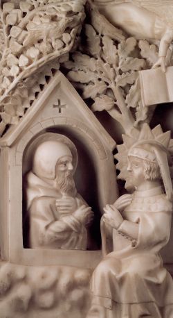 Conversione di Sant'Agostino - Particolare dell'arca Sant'Agostino